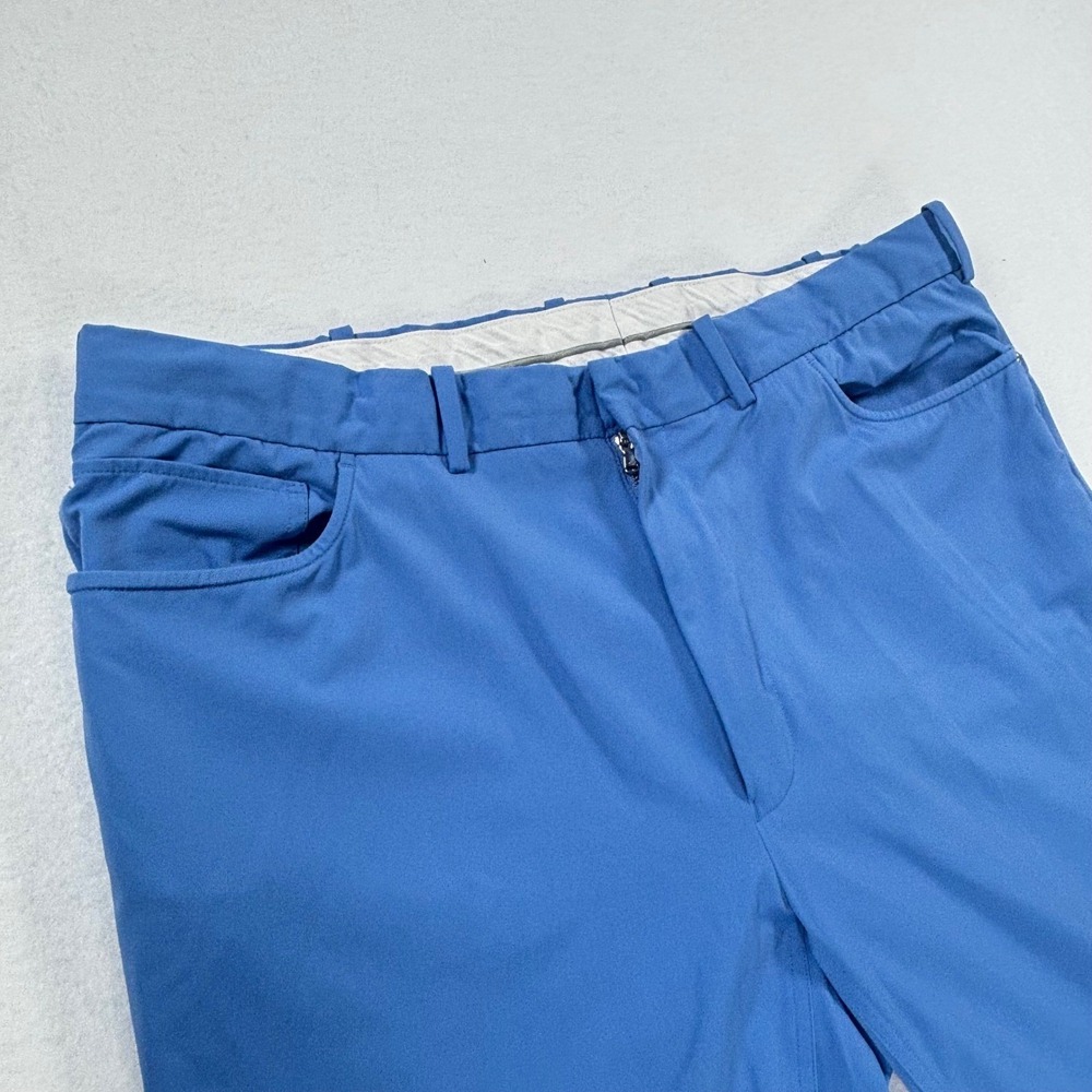 Ralph Lauren Chino Pants Light Blue Performance Stretch Preppy RLX Coastal 38x32 - Picture 5 of 14